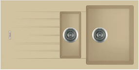 Кухонна мийка Fabiano Classic 100x50x15 Cream 8221.301.0205