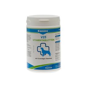 Витамины Canina V25 Vitamintabletten для собак, поливитаминный комплекс, 700 г (210 табл)