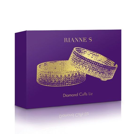 Лакшери наручники-браслеты с кристаллами Rianne S: Diamond Cuffs, подарочная упаковка | Зображення 6