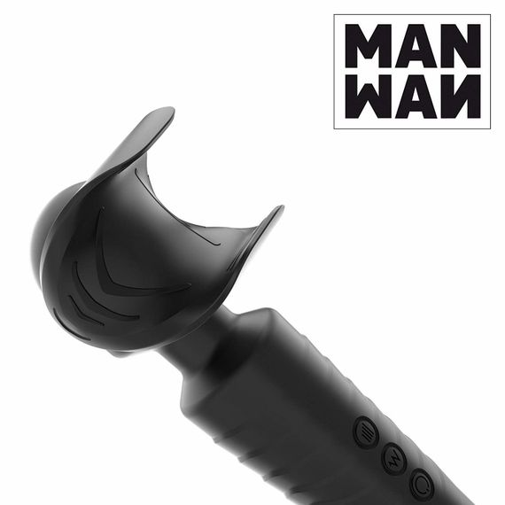 Мастурбатор-вібромасажер Manwan MAN.WAND, відмінно для пар, вібро-мінет, 20 режимів | Зображення 3