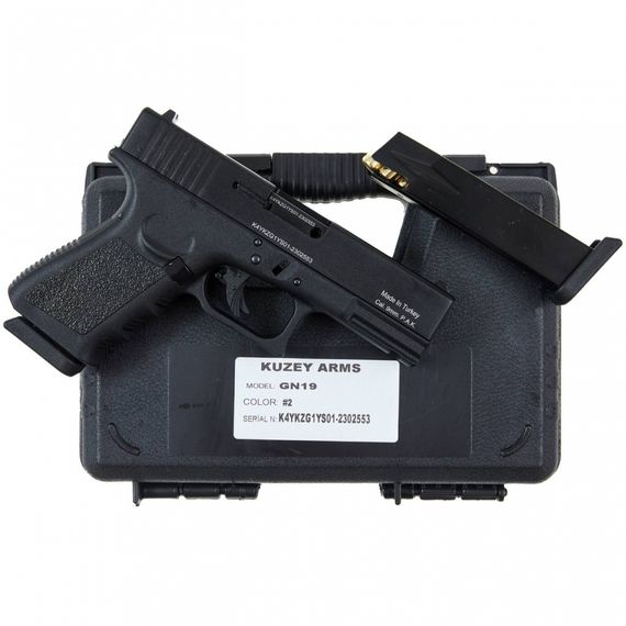 KUZEY GN-19#2 Black/Black Grips + магазин | Зображення 2