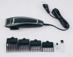Профессиональная проводная машинка для стрижки Grunhelm GHC930 с 4 насадками