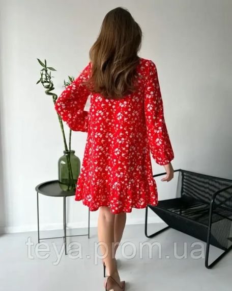 Плаття для жінок колір червоний розмір XL FI_006845 | Зображення 2