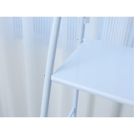 Стелаж над пральною машиною підлоговий Bonro Бонро B11 білий (42400257) | Зображення 3