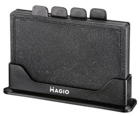 Набор разделочных досок на подставке Magio MG-1255B, 5 предметов кухонные доски для нарезки
