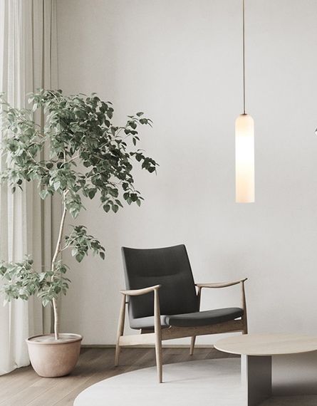 Люстра підвісна на 1 лампочку 27112 Латунь 45-200х10х10 см. | Зображення 3