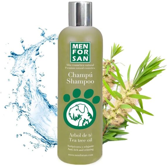 Шампунь для собак з олією чайного дерева Menforsan Tea Tree Oil, 50 мл | Зображення 1