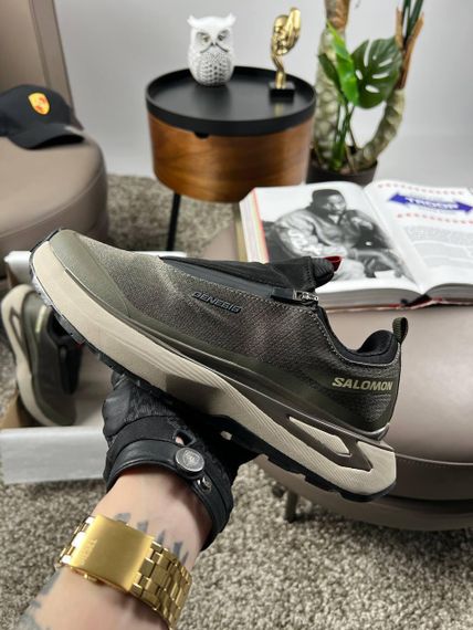 Кросівки Salomon Odyssey Elmt Advanced Khaki Black , В'єтнам 44 28 | Зображення 6