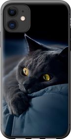 Чехол на iPhone 11 Дымчатый кот "825u-1722-17620"