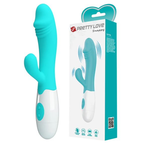 Вібратор серії Pretty Love — SNAPPY light blue, BI-014173-A1 Sex Aura | Зображення 1