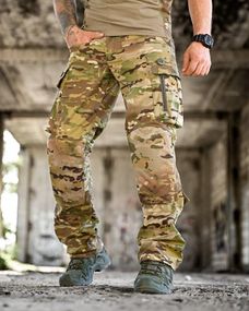 Шурмові тактичні штани AGESIS мультикам РП7381
