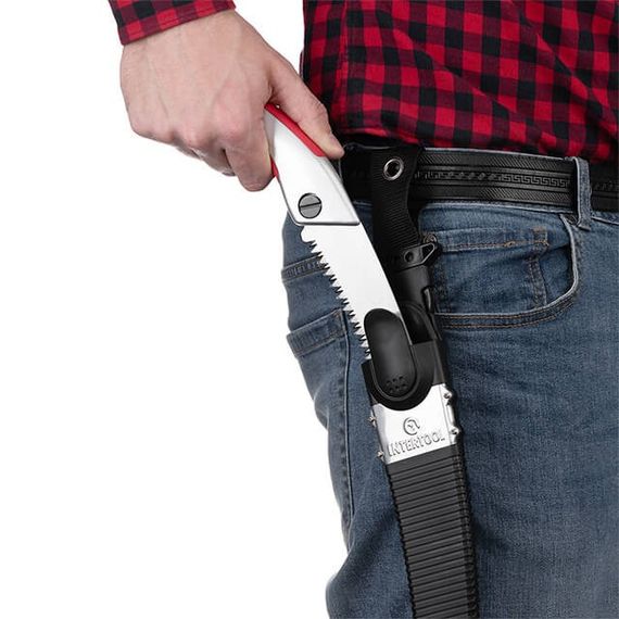 Ножівка садова вигнута 330 мм, з металевою ручкою, пластиковий чохол INTERTOOL HT-31461 | Зображення 6