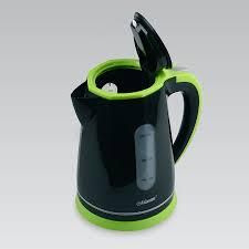 Електричний дисковий пластиковий чайник Maestro 058 електричний чайник чорний | Зображення 4