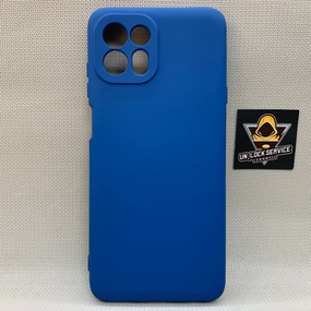 Чохол Motorola Edge 20 Lite SoftTouch Silicone Протиударний чохол софт тач Синій