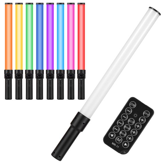 Ручна світлодіодна LED лампа Andoer D3 | студійне відео-світло з RGB підсвіткою та регульованою яскравістю | Зображення 3
