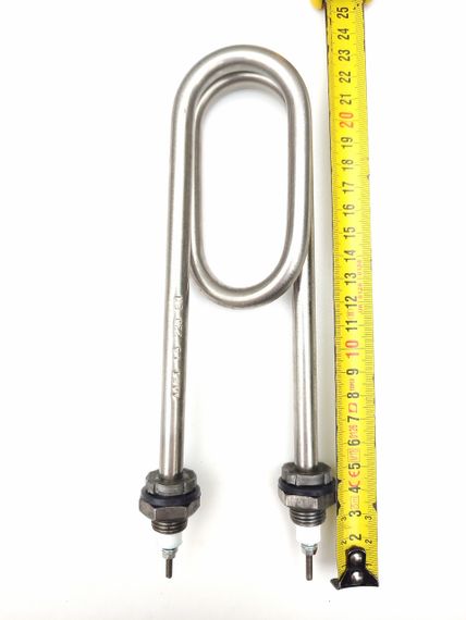 Тэн 1500W D10/м16 нержавейка скрепка для воды | Зображення 1