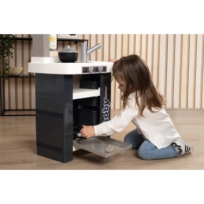 Игровой набор Smoby Интерактивная кухня Тефаль Студио Френч с аксессуарами Графитовая (311056) | Зображення 6