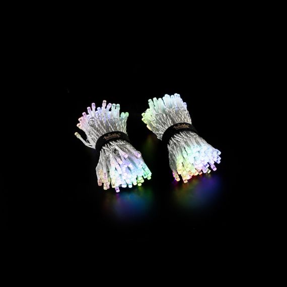 Smart LED гірлянда Twinkly Strings RGBW 250, Gen II, IP44, довжина 20м, кабель безбарвний (TWS250SPP-TEU)