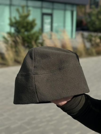 Шапка фліс олива Military | Зображення 4