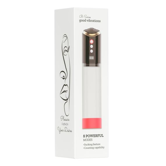 Вакуумна автоматична помпа BOSS SERIES Automatic Pump, для чоловіків Sex Aura