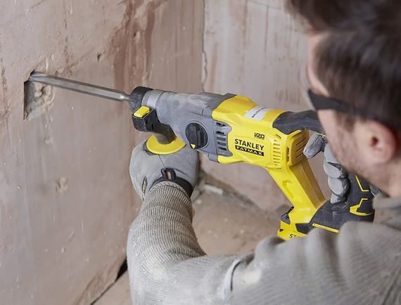 Перфоратор акумуляторний Stanley Fatmax з АКБ та ЗП SFMCH900M22 | Зображення 9