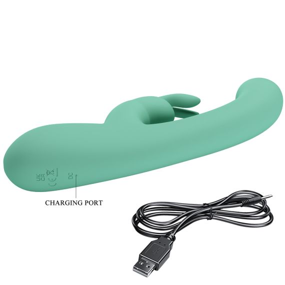 Вибратор - Pretty Love Lamar Vibrator Mint sexstyle | Зображення 8