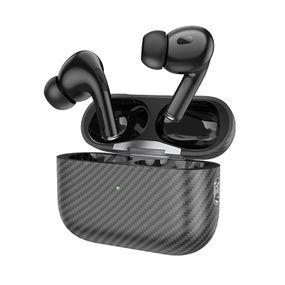 Бездротові TWS навушники Hoco EW47 Plus (carbon fiber pattern version) Black