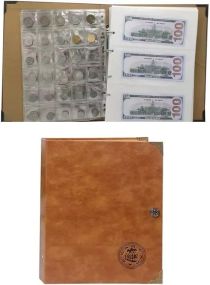 Стильний тримач для вашої колекції: зберігання з комфортом 150 монет+ 240 банкнот