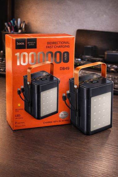 Портативний акумулятор Power Bank Hoco DB49 Action 22.5W 100000 mAh QC3.0 PD20W