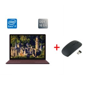 Ноутбук Б-класс Microsoft Surface Laptop 1769 / 13.5" (2256x1504) IPS / Intel Core i7-7660U (2 (4) ядра по 2.5 - 4.0 GHz) / 16 GB DDR3 / 512 GB SSD / Intel Iris Plus Graphics 640 / Windows 10 б/у + Подарок Беспроводная мышь / USB