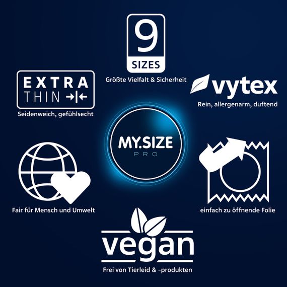 Презервативи - My.Size Pro 57, 3 шт. Sex Aura | Зображення 1