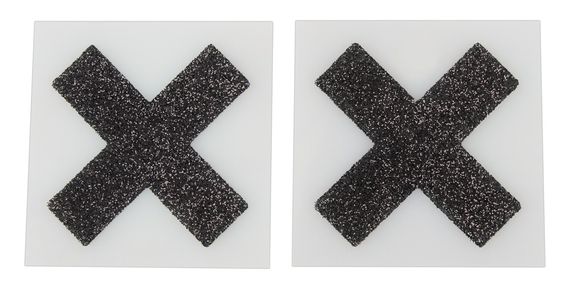 Прикраса для сосків - Cottelli Collection Nipple Stickers X | Зображення 2