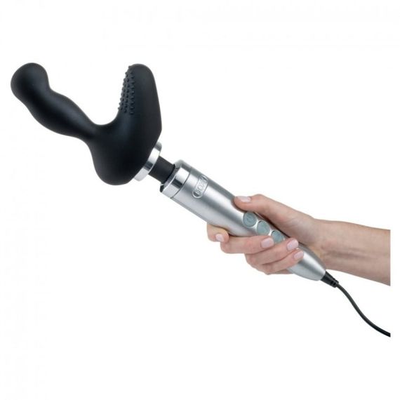Масажер простати Nexus Prostate Attachment-насадка для мікрофона Doxy, чорний Sex Aura | Зображення 2