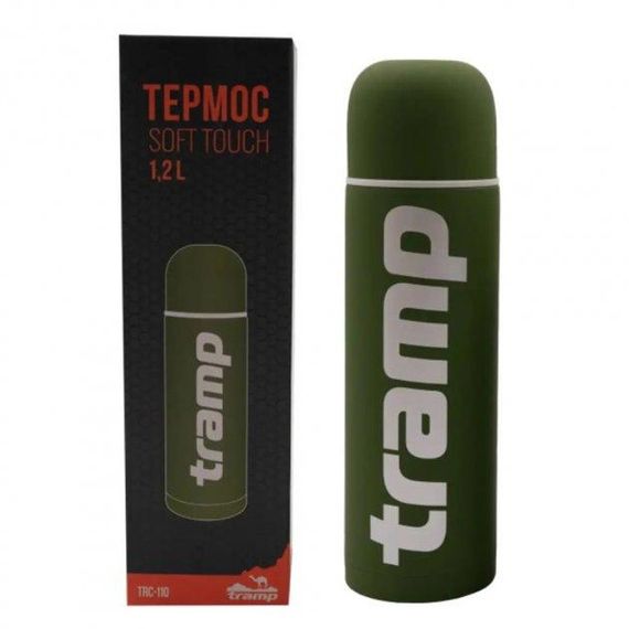 Термос Tramp Soft Touch 1,2 л Хакі TRC-110-khaki | Зображення 2