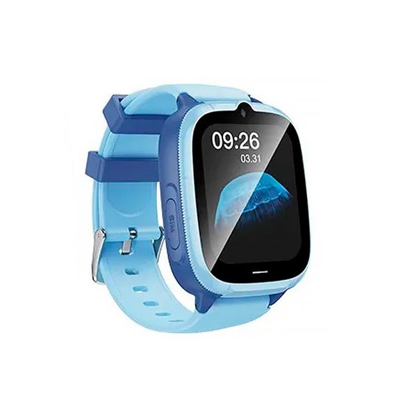 Дитячі смарт годинники Hoco Y106, 4G, GPS, Wi-Fi, HD камера, 1.83" HD-дисплей, дзвінки, відеодзвінки, голосові повідомлення, Blue, | Зображення 3