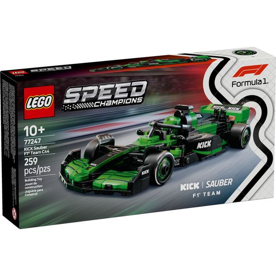 Конструктор LEGO Speed Champions Автомобіль для перегонів KICK Sauber F1 Team C44 (77247)