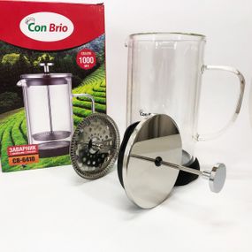 Чайники для заварки Con, Стеклянный заварочный чайник для чая чайники, Стеклянный заварник OI-88