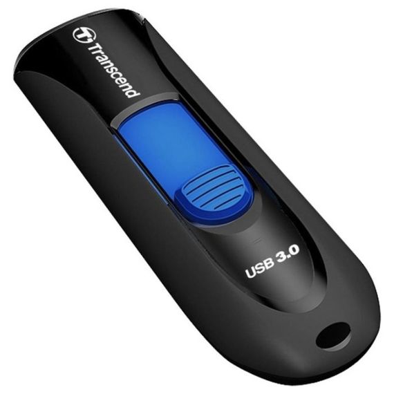 USB флеш накопичувач Transcend 256GB JetFlash 790 Black USB 3.0 (TS256GJF790K) | Зображення 1