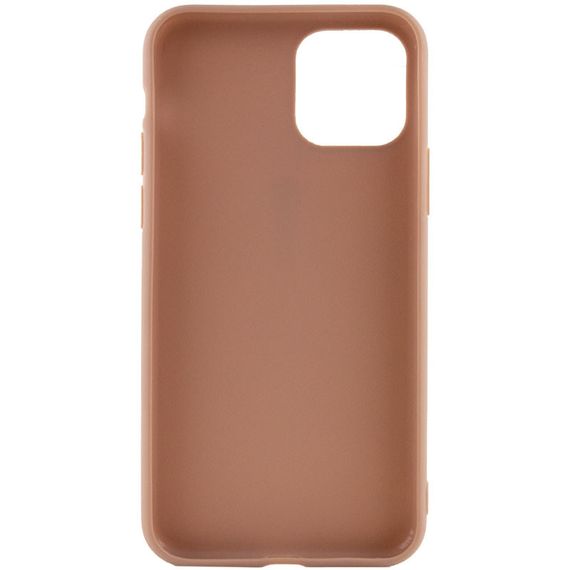 Силіконовий чохол Candy для Apple iPhone 14 (6.1") Коричневий | Зображення 1