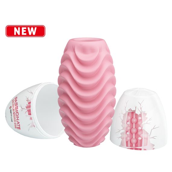 Мастурбатор - Pretty Love Passionate Double-Sided Egg | Зображення 2