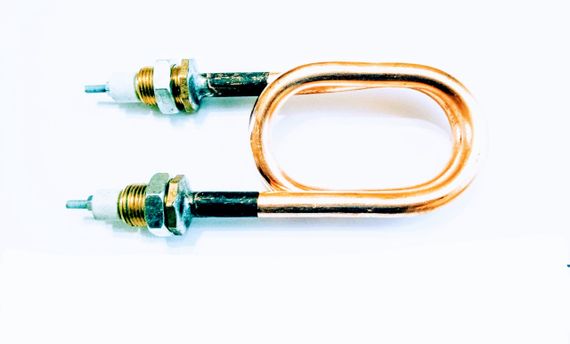 Тен мідний 1500w D 11 штуцер м 18 водяний ( дистиляторний ) скріпка | Зображення 2