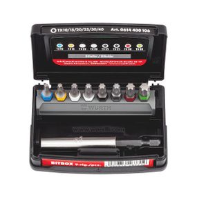 Набір біт 1/4IN, TX 10-40, 9 шт,