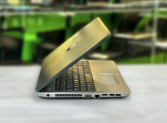 Ноутбук Б-класс HP ProBook 450 G1 / 15.6" (1366x768) TN / Intel Core i5-3230M (2 (4) ядра по 2.6 - 3.2 GHz) / 8 GB DDR3 / 120 GB SSD + 500 GB HDD / Intel HD Graphics 4000 / WebCam / Win 10 Pro б/у | Зображення 4