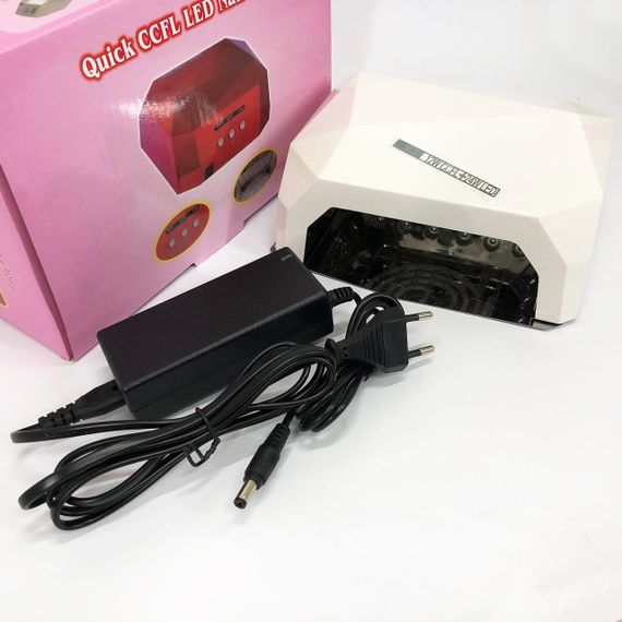 Сушарка для нігтів UV LAMP CCF+LED, Сушарка для нігтів, Портативна сушарка для нігтів. Колір: білий | Зображення 6