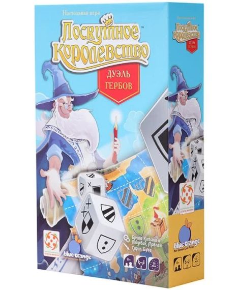 Настольная игра Лоскутное королевство: Дуэль гербов (Kingdomino Duel)