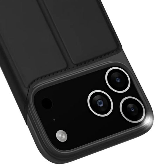 Чохол-книжка Dux Ducis з кишенею для візиток для Apple iPhone 17 Pro Max (6.9") Чорний | Зображення 4