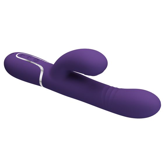 Вібромасажер із поступальним рухом серії Pretty Love - Mariana Twinkled Dark Purple 7 vibration functions 4 rolling functions, Sex | Зображення 4