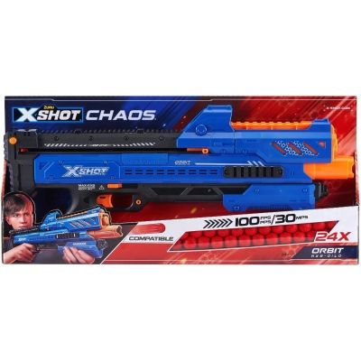 Игрушечное оружие Zuru X-Shot Быстрострельный бластер EXCEL CHAOS New Orbit (24 шарика) (36281R) | Зображення 2