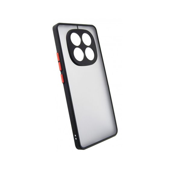 Чохол до мобільного телефона Dengos Matte Xiaomi Redmi Note 14 Pro (Black) (DG-TPU-MATT-156) | Зображення 1