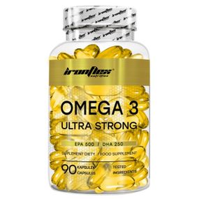 Омега для спорту IronFlex Omega 3 Ultra Strong 90 Caps